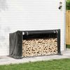 vidaXL Brennholzregal mit Regenschutz 200,5x80,5x110,5 cm 4104946 Bild 3