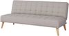 Schlafsofa Pukkila 180x86x81 cm Textil Hellgrau [en. casa] Bild 2