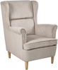 Ohrensessel ABSON Cord Beige Bild 4