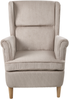 Ohrensessel ABSON Cord Beige Bild 5