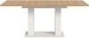 Kulissen-Esstisch >Motion< ausziehbar 190cm, weiß / artisan Eiche Dekor - 150/190x76x90cm (BxHxT) Bild 5