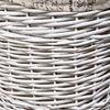 Wäschebox 3er SET Wäschekorb Wäschesammler Wäschetonne Wäschetruhe Weide Rattan Bild 4