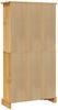 vidaXL Bücherschrank 4 Fächer Mexiko-Stil Kiefernholz 80x29x150 cm 243743 Bild 5