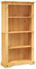 vidaXL Bücherschrank 4 Fächer Mexiko-Stil Kiefernholz 80x29x150 cm 243743 Bild 2