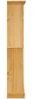 vidaXL Bücherschrank 4 Fächer Mexiko-Stil Kiefernholz 80x29x150 cm 243743 Bild 4
