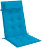 vidaXL Hochlehner-Auflagen 2 Stk. Hellblau Oxford-Gewebe 361886 Bild 5