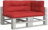 vidaXL Palettenkissen 3-tlg. Rot Stoff 3217126 Bild 3