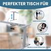 Schreibtisch elektrisch höhenverstellbar, Ergonomische Arbeitstisch, Gestell und Tischplatte Bild 5