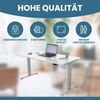 Schreibtisch elektrisch höhenverstellbar, Ergonomische Arbeitstisch, Gestell und Tischplatte Bild 3