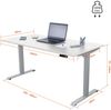 Schreibtisch elektrisch höhenverstellbar, Ergonomische Arbeitstisch, Gestell und Tischplatte Bild 4