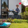 Relaxdays 6-tlg. Beetzaun aus Metall Bild 4