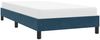 Einzelbettgestell Design für Erwachsene ohne Matratze Dunkelblau 100x210 cm Samt d4361e Bild 4