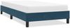 Einzelbettgestell Design für Erwachsene ohne Matratze Dunkelblau 100x210 cm Samt d4361e Bild 2