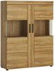 Wohnwand >Cortina< (4-teilig) in Grandson Eiche Dekor - 317x195x41 (BxHxT) Bild 5