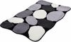 Kleine Wolke Badematte Stone, Höhe 15 mm, rutschhemmend beschichtet, fußbodenheizungsgeeignet, Kunstfaser, rechteckig, Badteppich, Stein Optik, Hoch-Tief Effekt, waschbar Bild 5