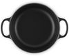 Le Creuset Signature Gusseisen-Bräter mit Deckel, Für alle Herdarten und Induktion geeignet, Rund, Schwarz, 20,0 cm, 2.4 Bild 5