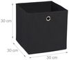 Relaxdays Aufbewahrungsbox im 4er Set Bild 5
