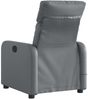 vidaXL Massagesessel Elektrisch Grau Kunstleder 3206745 Bild 5