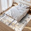 Moderne Gelb Grau Teppich Flauschig Waschbar 200x300 Schlafzimmer Areal Trendy Bild 3