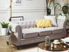 3-Sitzer Sofa Polsterbezug hellgrau CHESTERFIELD Bild 3