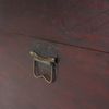 Holztruhe Holzbox Schatztruhe Valence Antikoptik 30x57x29cm ~ rund Bild 2