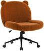 Intimate WM Heart Bürostuhl ohne Armlehne, Ergonomischer Drehstuhl mit Rollen, Höhenverstellbarer Schreibtischstuhl mit Mittlerer Rückenlehne Bild 2
