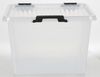 22x Scharnierbox 19L 38x28xH27cm Transparent Deckel Aufbewahrung Spielzeugkisten Bild 3