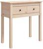 vidaXL Konsolentisch 70x35x75 cm Massivholz Kiefer 814609 Bild 2