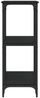 vidaXL Konsolentisch Schwarz 102x35x90 cm Holzwerkstoff 834145 Bild 5