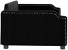 vidaXL Tagesbett Schwarz 100x200 cm Stoff 354212 Bild 4