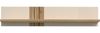 Wandboard >KILLARNEY< in Sand / Mauvella Eiche Dekor - 120x24x21,5cm (BxHxT) Bild 2