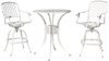 Inko Barsessel Rocco Alu-Guss 63,5x62,5x125 cm Barhocker 2 Farben zur Auswahl Weiß Bild 3