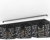 Eglo 900357 Deckenleuchte PIEDRITAS E27 3X40W schwarz L:73cm B:18cm H:20. 5cm dimmbar Bild 3