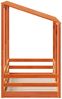 vidaXL Kinderbett mit Dach Wachsbraun 80x160 cm Massivholz Kiefer 847014 Bild 5