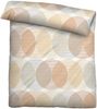 biberna Tencel Bettwäsche 0474493 KREISE, gold, 1x 135x200 cm + 1x 80x80 cm Bild 2