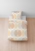 biberna Tencel Bettwäsche 0474493 KREISE, gold, 1x 135x200 cm + 1x 80x80 cm Bild 4