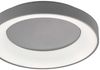 LED Deckenleuchte, Metall, dunkelgrau, Backlight, dimmbar Bild 5
