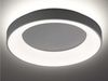 LED Deckenleuchte, Metall, dunkelgrau, Backlight, dimmbar Bild 4
