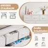 DUMOS Schubkastenkommode Stoffkommode mit Schubladen,Aufbewahrungsschrank, mit 4,5,7,8,9 Schubladen für geschlossenen Stauraum Bild 4