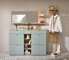 Garderobenpaneel >Bari< in Artisan Eiche Dekor, Spannplatte - 40x158x30cm (BxHxT) Bild 5