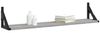 vidaXL Wandregale 2 Stk. Grau Sonoma 80x15x15,5 cm Holzwerkstoff 836331 Bild 3