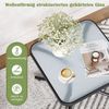 KOMFOTTEU Gartentisch, quadratischer Terrassentisch, mit robustem Metallrahmen Bild 3