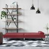 vidaXL Schlafsofa mit Getränkehaltern Rot Kunstleder 351930 Bild 3