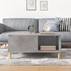 vidaXL Couchtisch Betongrau 80x80x36,5 cm Holzwerkstoff 821096 Bild 3