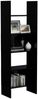 vidaXL Bücherregal Schwarz 60 x 35 x 180 cm Spanplatte [803408] Bild 5