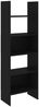 vidaXL Bücherregal Schwarz 60 x 35 x 180 cm Spanplatte [803408] Bild 2