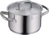 WMF Topf-Set Gourmet Plus, Cromargan® Edelstahl Rostfrei 18/10 (Set, 7-tlg), Mattiert, Hohlgriffe, Innenskalierung, breiter Schüttrand Bild 4