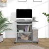 vidaXL Schreibtisch Grau Sonoma 80x50x75 cm Holzwerkstoff 815544 Bild 3