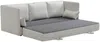 Vente-unique - GRECCO Sofa Stoff Beige - B 82 cm x H 84 cm x L 204 cm Bild 4