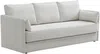Vente-unique - GRECCO Sofa Stoff Beige - B 82 cm x H 84 cm x L 204 cm Bild 3